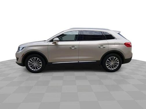 White Gold Metallic 2017 Lincoln MKX Select