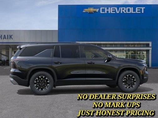 Black 2026 Chevrolet Traverse Z71
