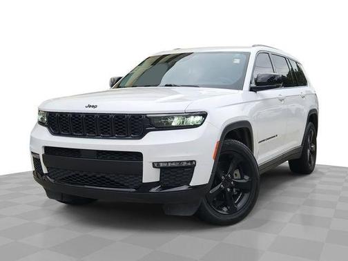 Bright White Clearcoat 2022 Jeep Grand Cherokee L Limited