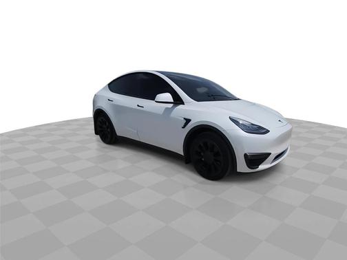 Pearl White Multi 2022 Tesla Model Y Long Range