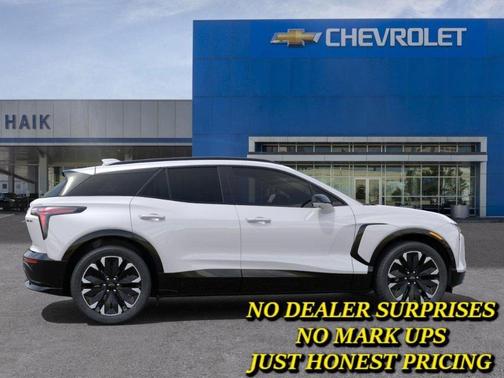 White 2025 Chevrolet Blazer EV RS