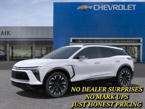 White 2025 Chevrolet Blazer EV RS