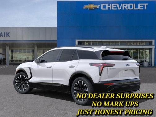 White 2025 Chevrolet Blazer EV RS