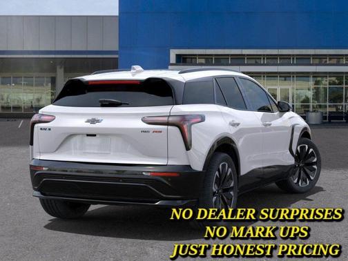 White 2025 Chevrolet Blazer EV RS