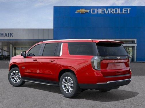 Radiant Red 2026 Chevrolet Suburban LT