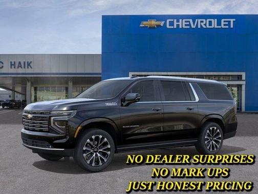 Black 2026 Chevrolet Suburban High Country