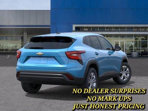 Blue 2026 Chevrolet Trax LS