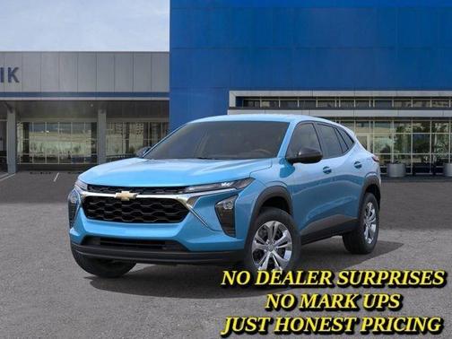 Blue 2026 Chevrolet Trax LS