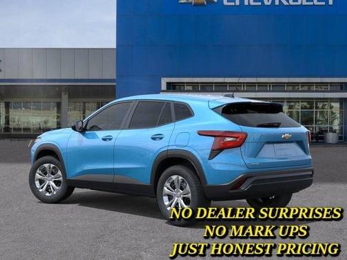 Blue 2026 Chevrolet Trax LS