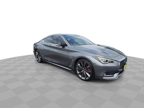 Graphite Shadow 2019 INFINITI Q60 3.0t Red Sport 400