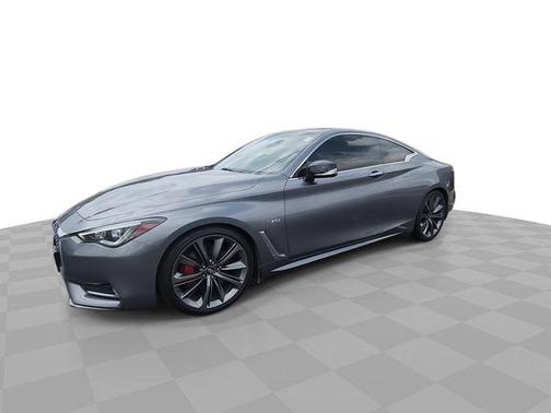 Graphite Shadow 2019 INFINITI Q60 3.0t Red Sport 400