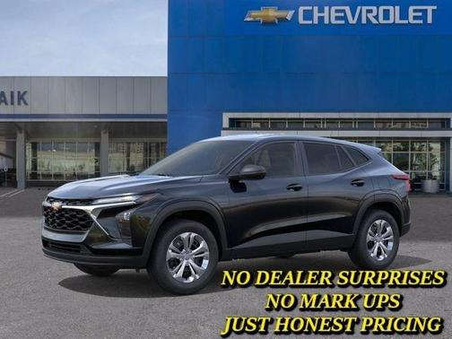 Black 2026 Chevrolet Trax LS