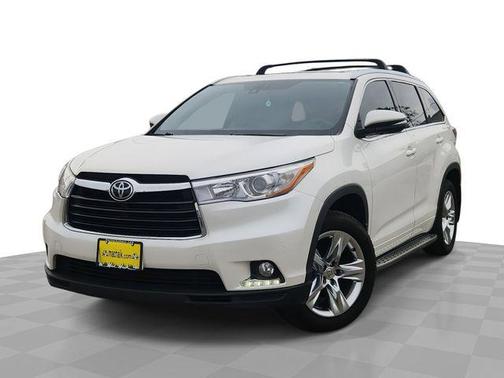 Blizzard Pearl 2015 Toyota Highlander Limited Platinum