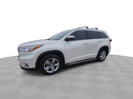 Blizzard Pearl 2015 Toyota Highlander Limited Platinum