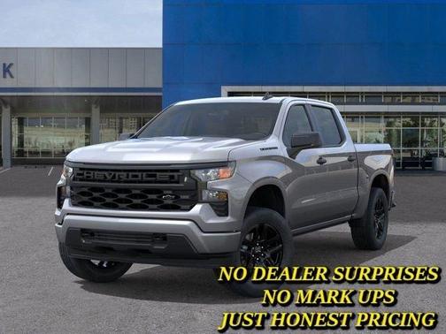 Gray 2026 Chevrolet Silverado 1500 Custom