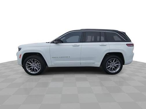 Bright White Clearcoat 2025 Jeep Grand Cherokee Summit