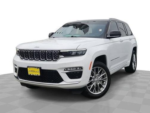 Bright White Clearcoat 2025 Jeep Grand Cherokee Summit