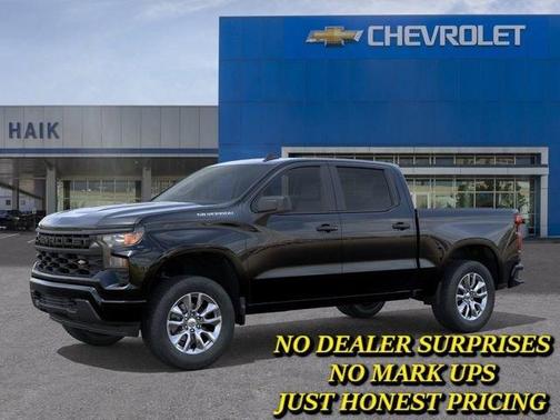 Black 2026 Chevrolet Silverado 1500 Custom