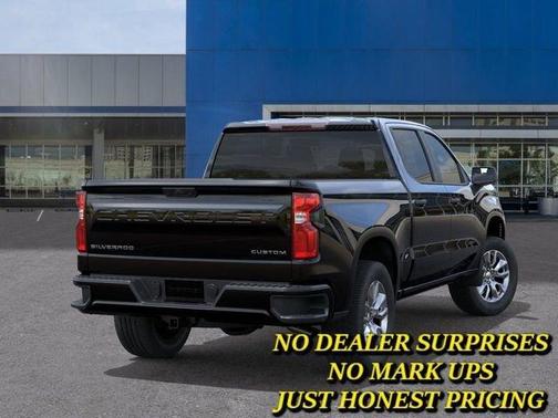 Black 2026 Chevrolet Silverado 1500 Custom