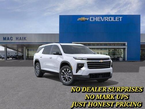 White 2026 Chevrolet Traverse LT