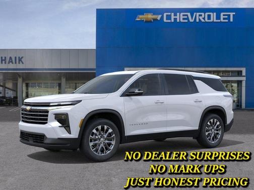 White 2026 Chevrolet Traverse LT