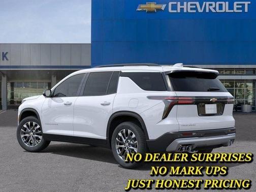 White 2026 Chevrolet Traverse LT