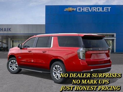 Red 2026 Chevrolet Suburban LT