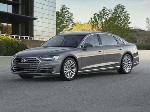Mythos Black Metallic 2019 Audi A8 L 55