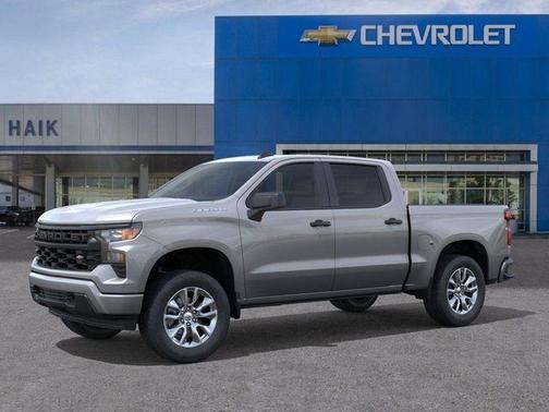 Sterling Gray Metallic 2026 Chevrolet Silverado 1500 Custom