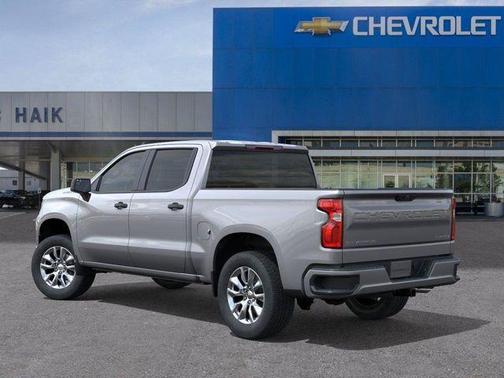 Sterling Gray Metallic 2026 Chevrolet Silverado 1500 Custom