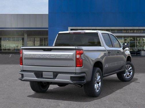 Sterling Gray Metallic 2026 Chevrolet Silverado 1500 Custom