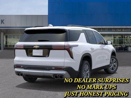 White 2026 Chevrolet Traverse LT