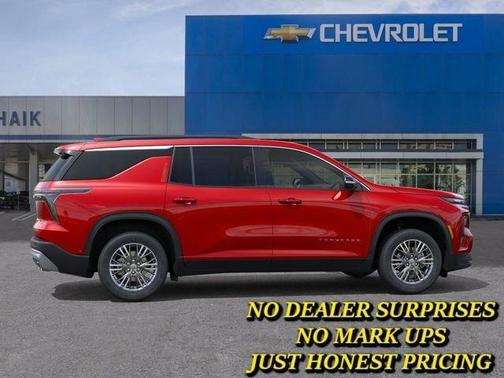 Red 2026 Chevrolet Traverse LT