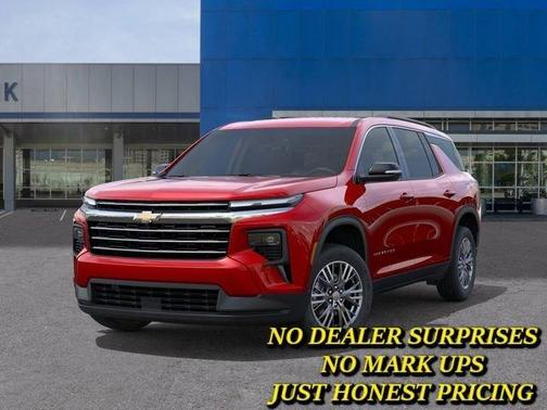 Red 2026 Chevrolet Traverse LT