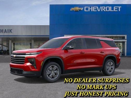 Red 2026 Chevrolet Traverse LT