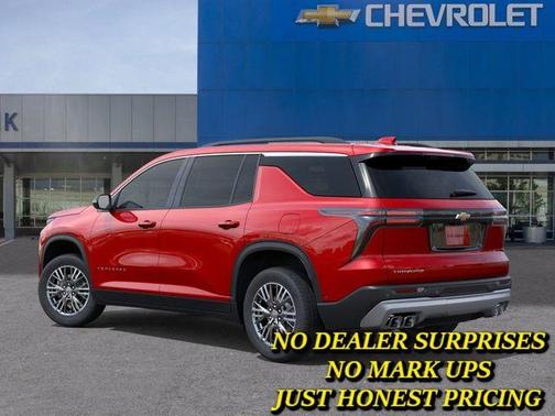Red 2026 Chevrolet Traverse LT
