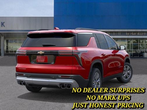 Red 2026 Chevrolet Traverse LT