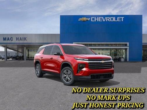 Red 2026 Chevrolet Traverse LT
