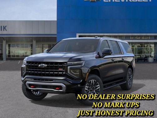 Black 2026 Chevrolet Suburban Z71