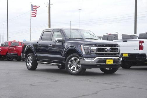 Blue Metallic 2023 Ford F-150 Lariat
