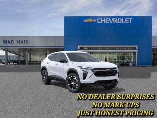 White 2026 Chevrolet Trax 1RS