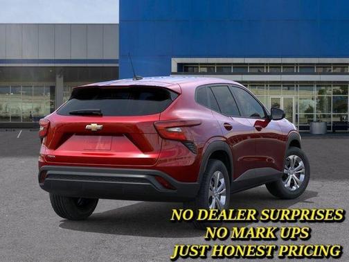 Red 2026 Chevrolet Trax LS