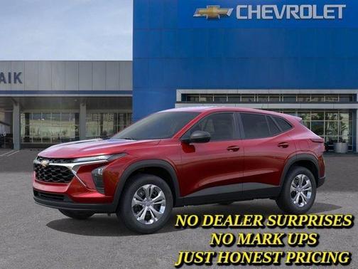 Red 2026 Chevrolet Trax LS