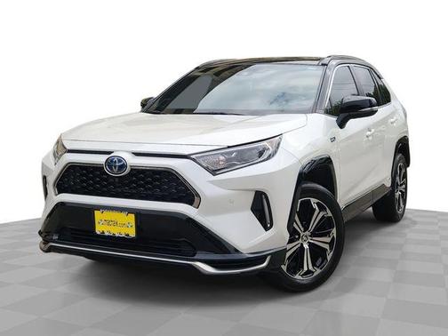 White 2021 Toyota RAV4 Prime XSE