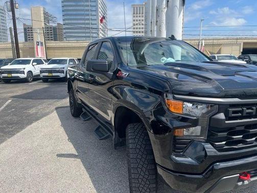 Black 2025 Chevrolet Silverado 1500 Custom Trail Boss