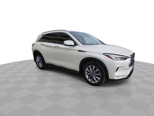 Majestic White 2019 INFINITI QX50 Luxe