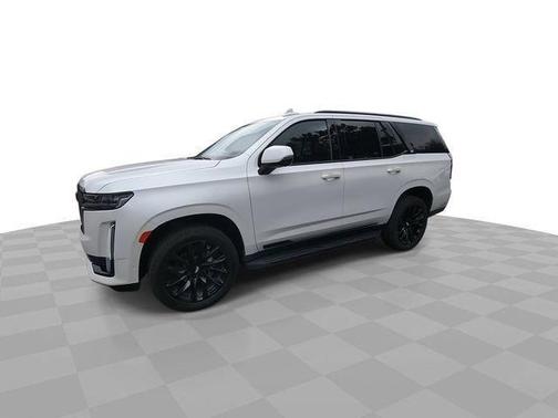 Crystal White Tri-Coat 2021 Cadillac Escalade Sport Platinum