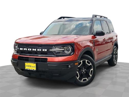 Hot Pepper Red Metallic Tinted Clearcoat 2022 Ford Bronco Sport Outer Banks
