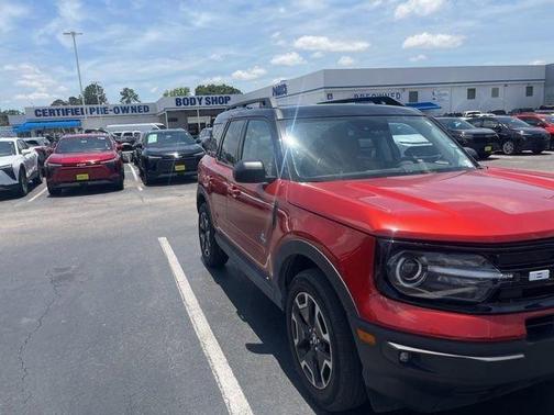 Chili Pepper Red 2022 Ford Bronco Sport Outer Banks