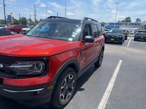 Chili Pepper Red 2022 Ford Bronco Sport Outer Banks